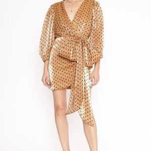 4SI3NNA Alora Polka Dot Dress